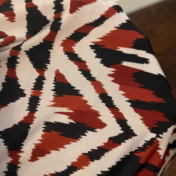 Summer Strapless Midi Boho Dress brown, white, black  Women: size  4-6 - Picture 9 of 11